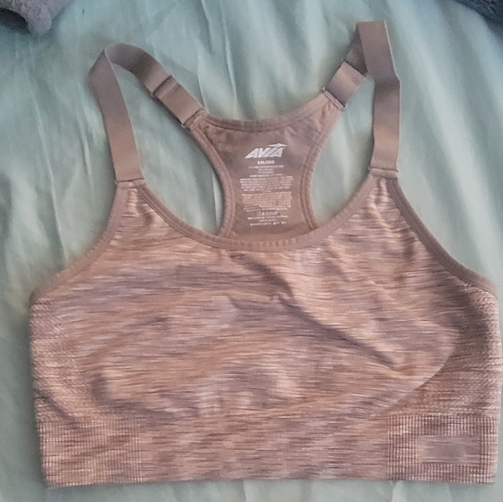 Racer back sports bra